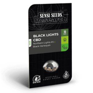 Black Lights CBD Auto Feminised Seeds by Sensi Seeds Research