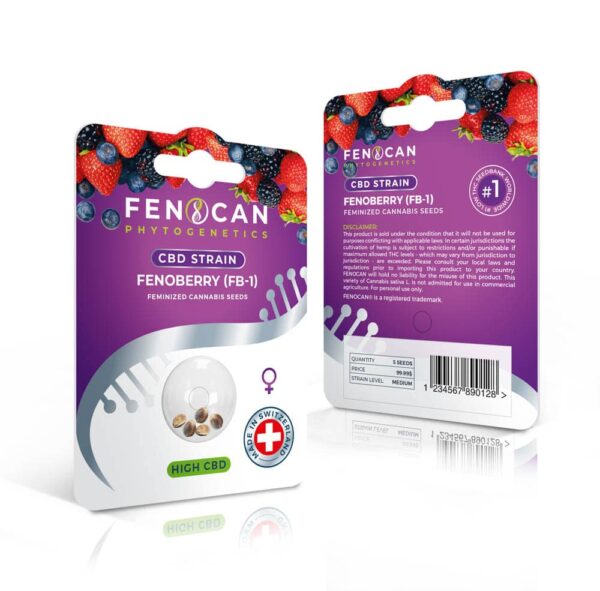 Fenoberry CBD Feminised Seeds by FENOCAN